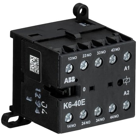 Abb K6-40E-80, CONTROL RELAY 4NO 240/40-450 K6-40E-80